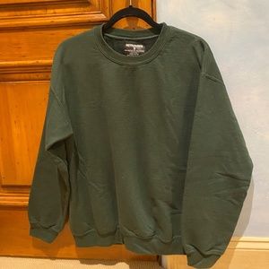 PrettyLittleThing Oversized Green Sweatshirt Size S